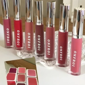 ONFROI Matte Lip colour |Upto 8 hrs l Nude Lipstick for Women Non-Drying, Long Lasting (Red, Nude Brown, Nude Pink, Maroon, Cheery Bloosm, Pink, Maroon, Roseberry,, 40 ml)
