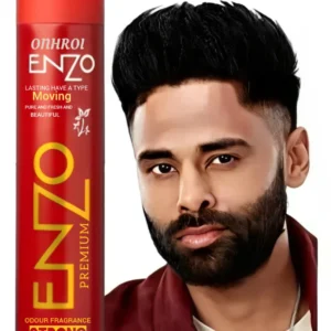 onfroi Premium Strong Hold Hair Spray for Men | Long Lasting, Flexible-Hold, Fragrance Hair Styling Mist – 420ml Hair Spray (420 ml)